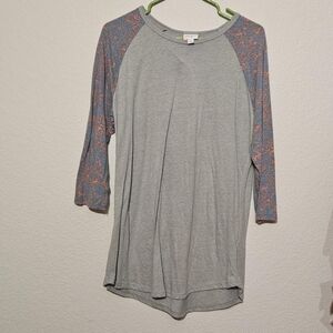 Large LuLaRoe Baseball Tee